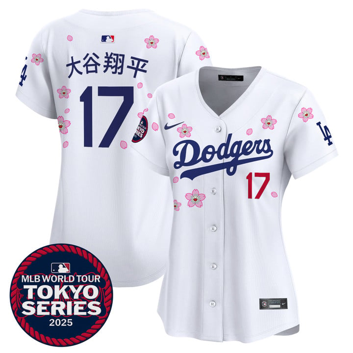 Women's Dodgers Tokyo Series 2025 Vapor Premier Limited Jersey - Stitched