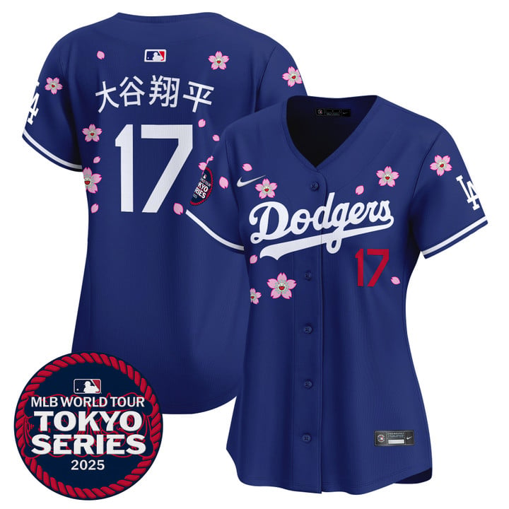 Women's Dodgers Tokyo Series 2025 Vapor Premier Limited Jersey - Stitched