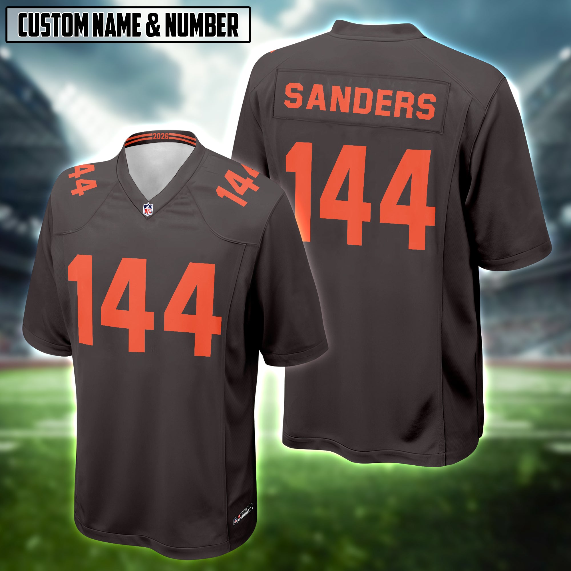Cleveland Browns 'Alpha Dawg Edition' Vapor Limited Jersey - All Stitched for Celeste M. Sharper