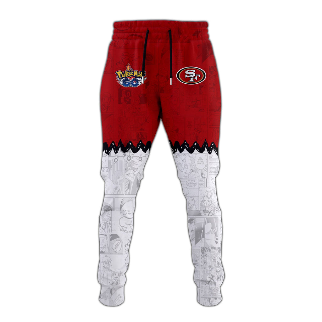 .SF 49ers Special Pokemon Limited Edition Hoodie