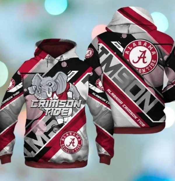 Alabama Crimson Tide 16 Nfl Gift For Fan 3D Hoodie Bomber Jacket