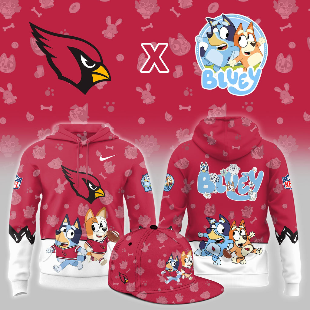 A.Cardinals x Bluey Night Limited Hoodie